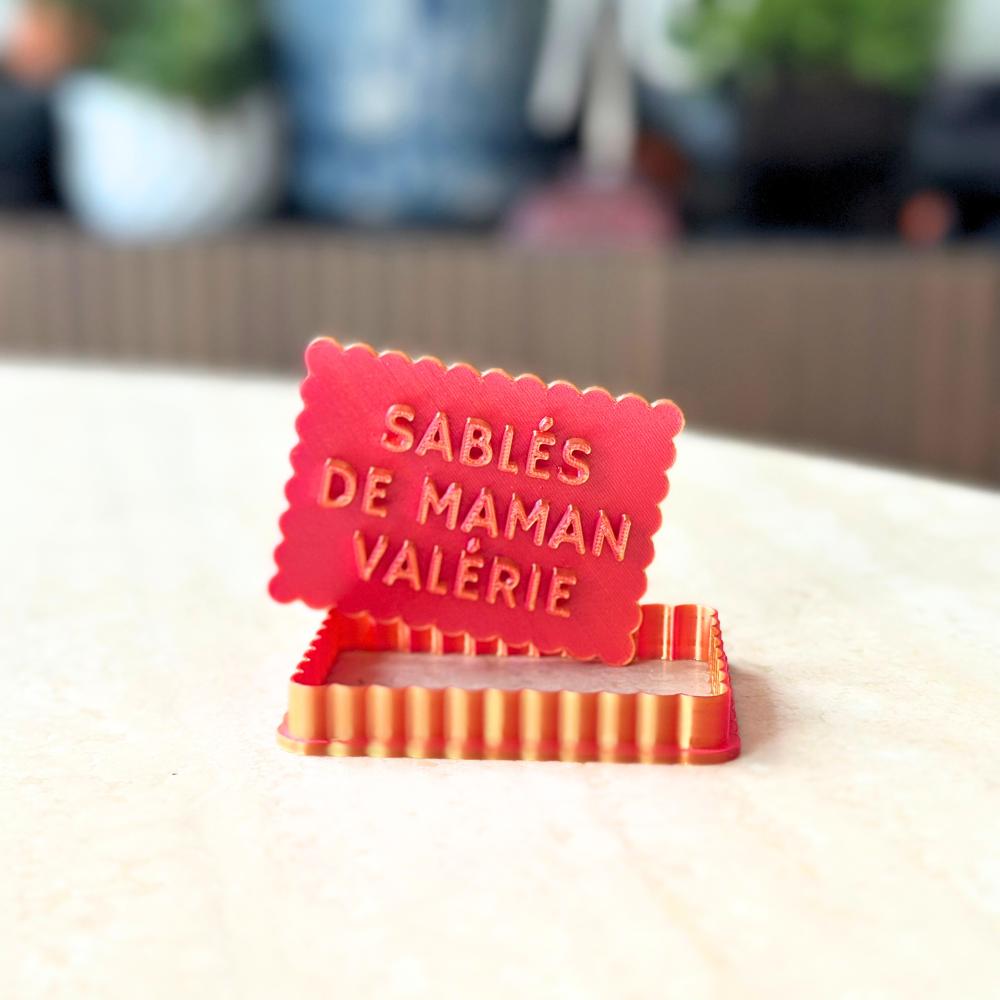 Fête des mères - Sablés de maman + Prénom personnalisable