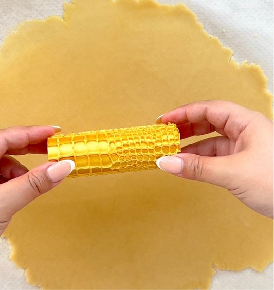 Rouleau texturé effet Croco