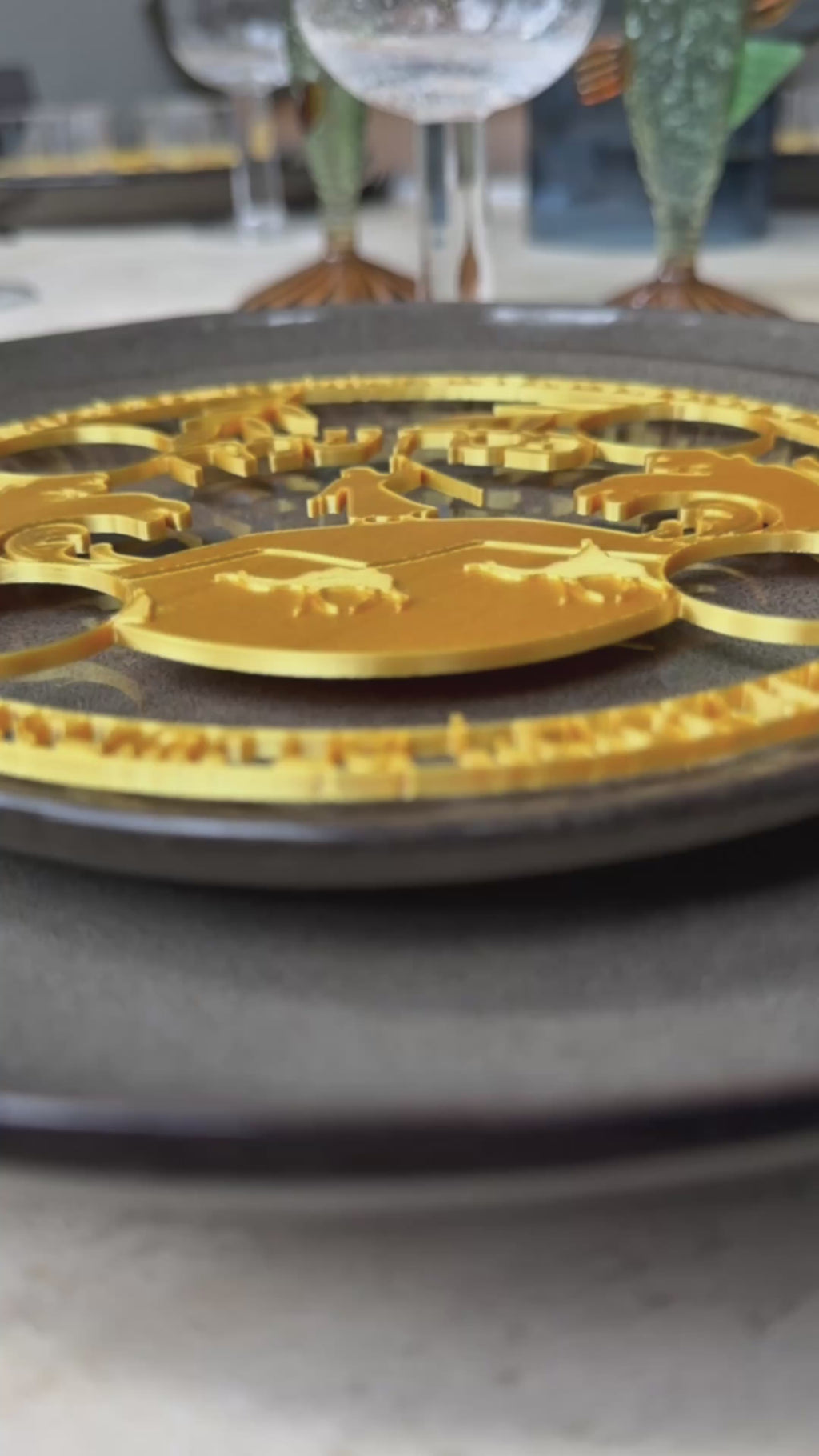 Pessah - Plateau de Seder Individuel personnalisable